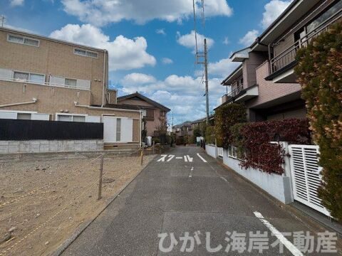 藤沢市辻堂元町3丁目　売地　の前面道路含む現地写真|12月15日撮影　現地外観