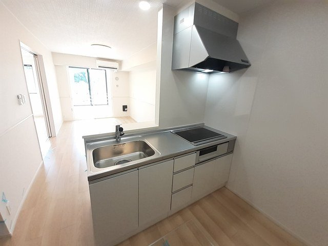 朝倉郡筑前町高上のアパートのキッチン