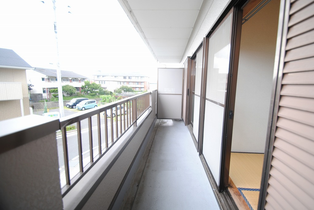 メゾンドールMURATAのバルコニー