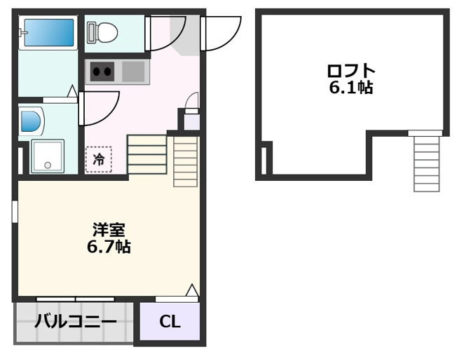 【間取り】 | ＨＲ金田町