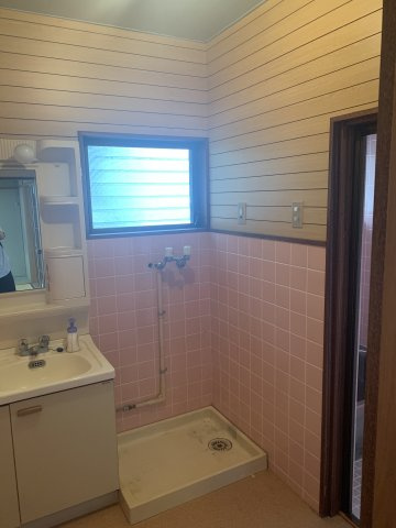 紀の川市粉河中古物件の洗面所