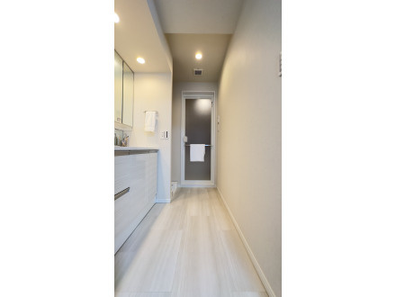 高輪シティハウスの独立洗面台