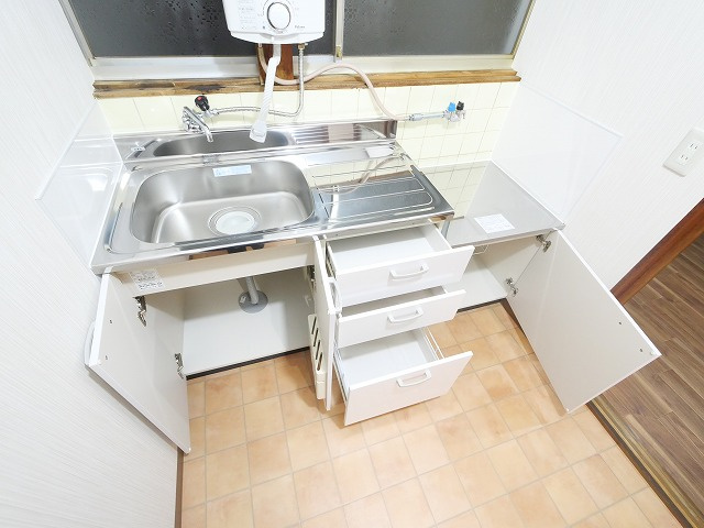 あすか住宅のキッチン|お料理しやすいキッチンです