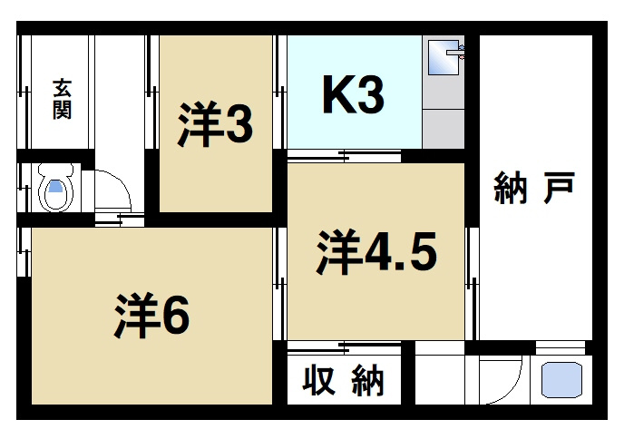 あすか住宅の間取り