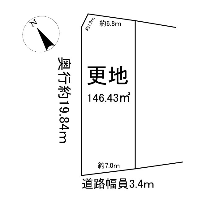 東海市養父町八ケ池　土地A区画