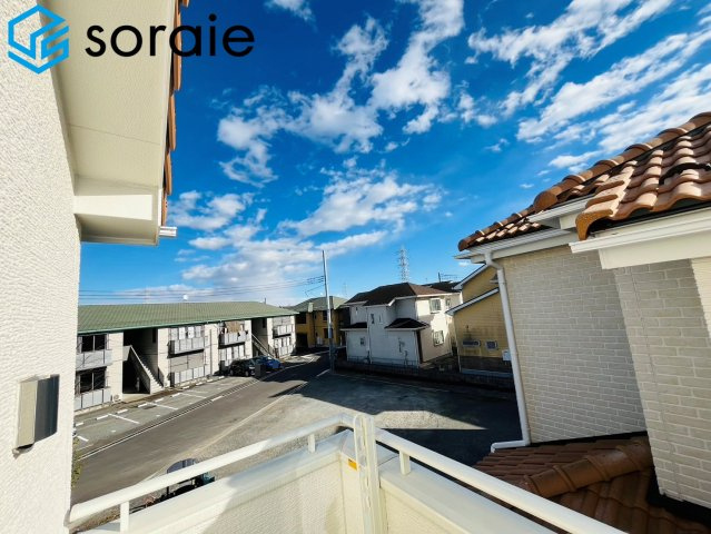 狭山市狭山　３LDK＋カースペース２台のバルコニー