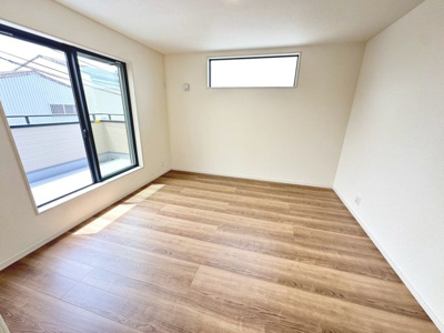 【洋室】 | 三田町　新築分譲住宅　全８区画 | 使い勝手のいい洋室です