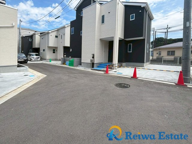 新築戸建　茅ヶ崎市香川5丁目の前面道路含む現地写真|戸建中心の閑静な住宅地で子育て世帯にも安心です♪