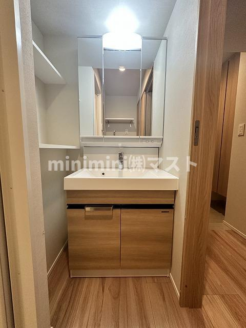 大阪市西区南堀江２丁目の賃貸マンションの洗面所