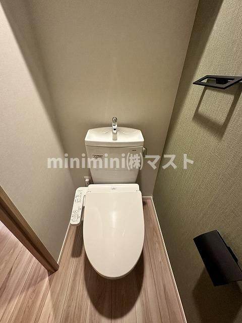 大阪市西区南堀江２丁目の賃貸マンションのトイレ