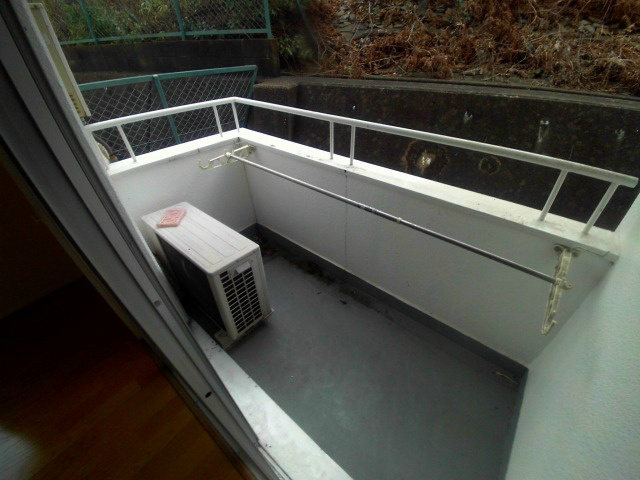 パラディッソコートのバルコニー