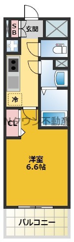 【間取り】 | プレサンス名古屋駅ゲート | 間取りです。