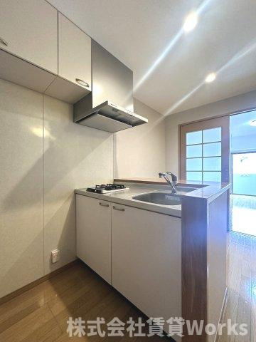 ハッピールーツ沖浜のキッチン|きれいなキッチンです