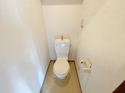 【トイレ】 | ルームⅠフジハイツ【名古屋市賃貸・BS付】