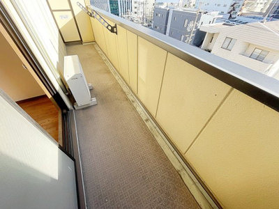 【バルコニー】 | ルームⅠフジハイツ【名古屋市賃貸・BS付】