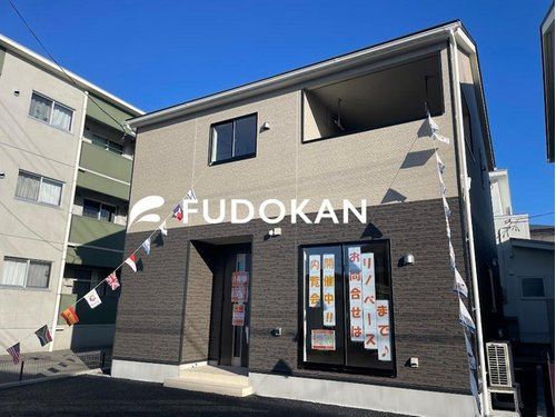 山形市あかねヶ丘新築建売住宅【1号棟】の外観|現地外観写真