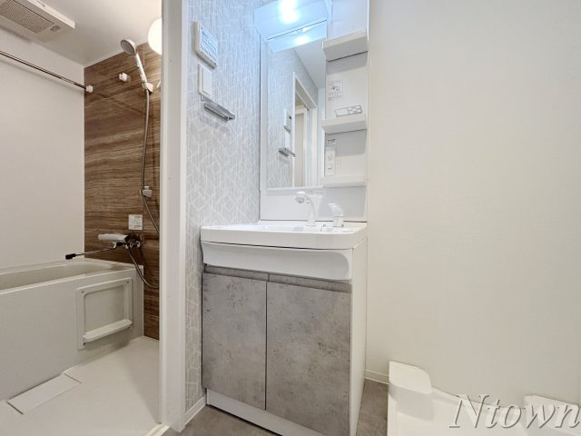 【独立洗面台】 | S-RESIDENCE名駅NorthⅡ | 独立洗面台あり、毎朝おしゃれに忙しい女性の方におすすめです