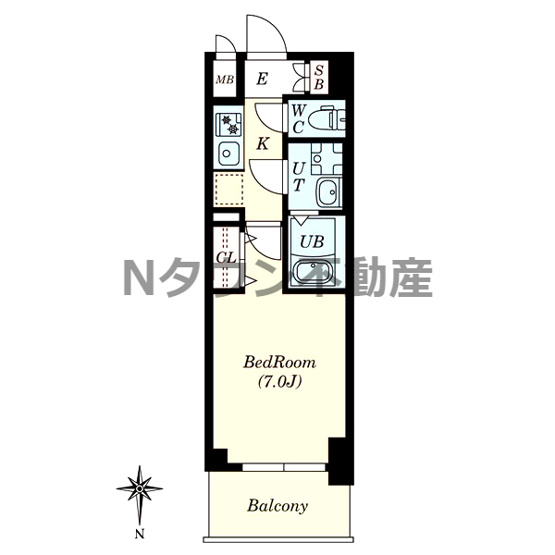 【間取り】 | S-RESIDENCE名駅NorthⅡ