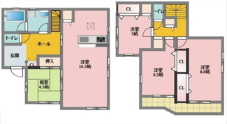 【間取り】 | 青柳町　中古戸建