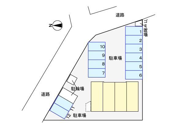 一ツ木ヒルズ　　　刈谷市の賃貸はクラスホーム刈谷店の駐車場