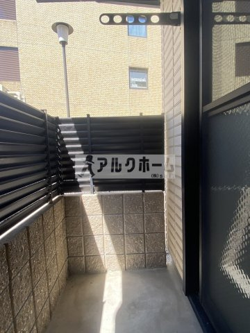グレイスコートのバルコニー