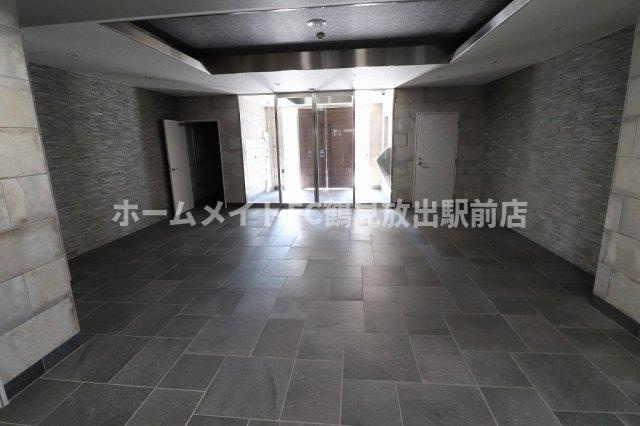 東大阪市西堤西の賃貸マンションのロビー