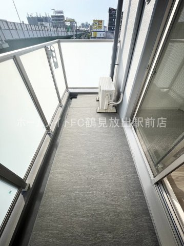 東大阪市川俣３丁目の賃貸マンションのバルコニー