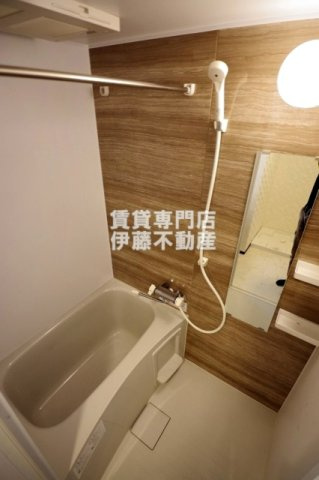 S-RESIDENCE上飯田Westの浴室|湯はり機能付き給湯設備　