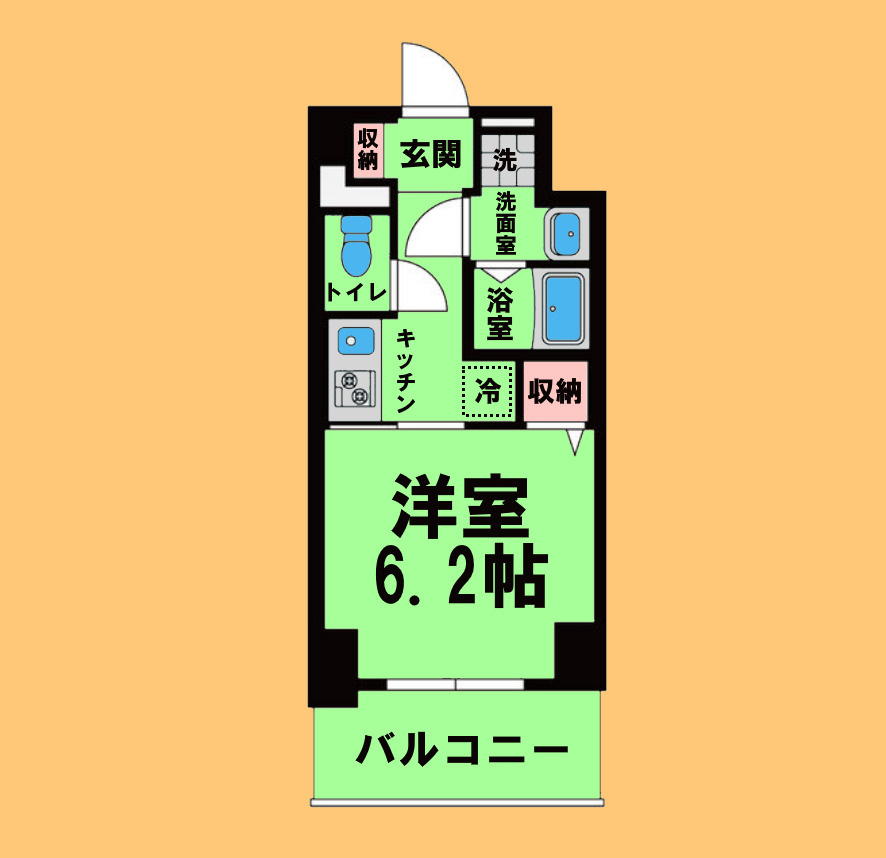 S-RESIDENCE上飯田Westの間取り