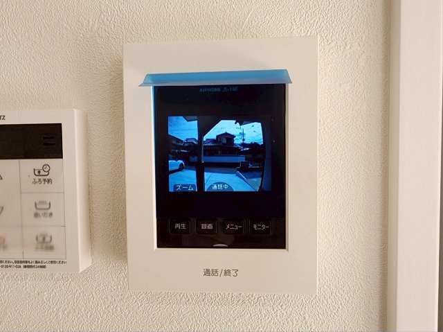 RESET HOUSE－リセットハウス－朽網西5丁目【小倉南区　中古戸建】の防犯設備|自動録画機能付きTVモニターフォン♪【小倉南区　中古戸建】