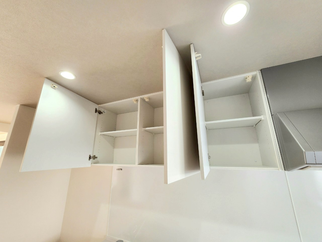 RESET HOUSE－リセットハウス－朽網西5丁目【小倉南区　中古戸建】のキッチン|キッチン上の吊戸棚♪【小倉南区　中古戸建】