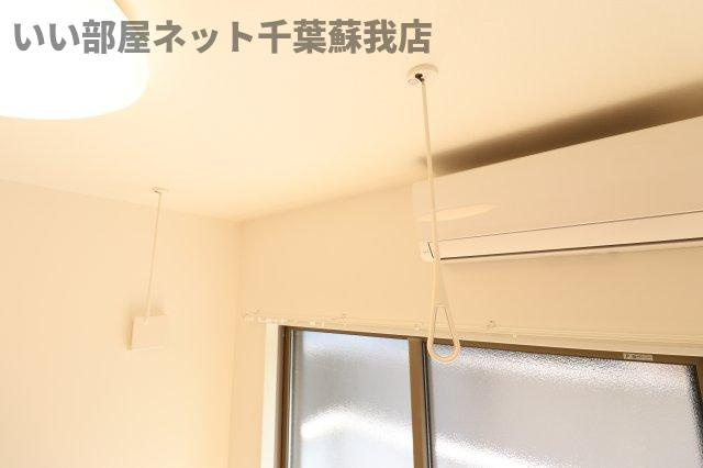 クアトロ本千葉 の設備|室内物干