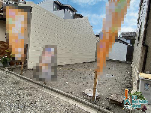 吉田中阿達町 土地の外観