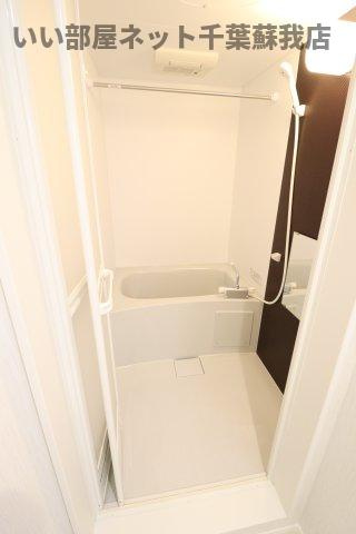 クアトロ本千葉 の浴室|コンパクトで使いやすいお風呂です