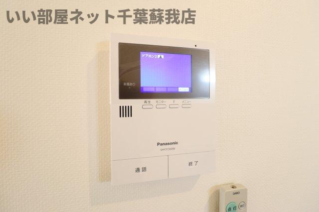 クアトロ本千葉 のセキュリティ|TVモニターホン付きでセキュリティ面も安心！