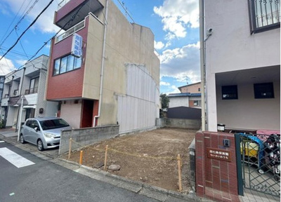 【前面道路含む現地写真】 | 西七条名倉町　売土地（建築条件付）