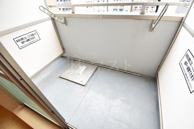 ODESSA松屋町のバルコニー