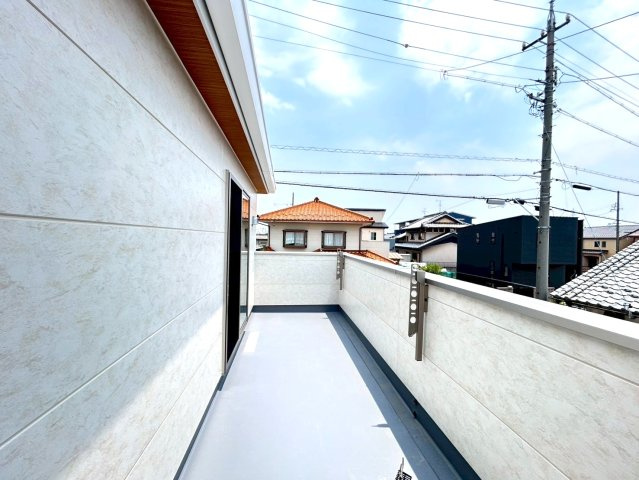 ファーストタウン　一宮市多加木３丁目第１　全３区画分譲のバルコニー|バルコニー2：東側にもバルコニーがございます。