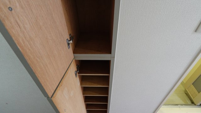 プラスパー東雲の収納|専用の収納スペースです