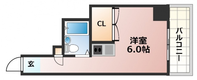 プラスパー東雲の間取り