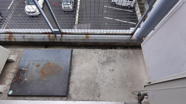 プラスパー東雲のバルコニー|陽当たり良好なバルコニーです