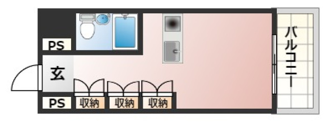 プラスパー東雲の間取り