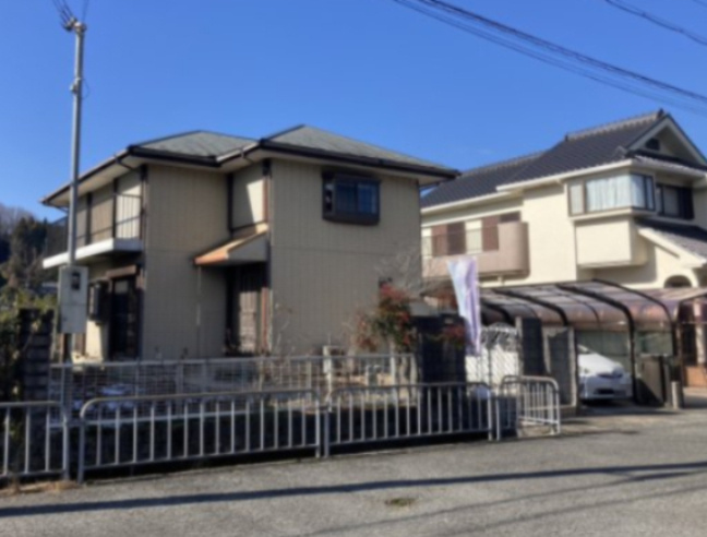 大阪府豊能郡豊能町希望ケ丘6丁目の前面道路含む現地写真