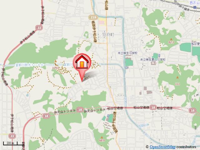 【地図】 | パークヒル津田　B