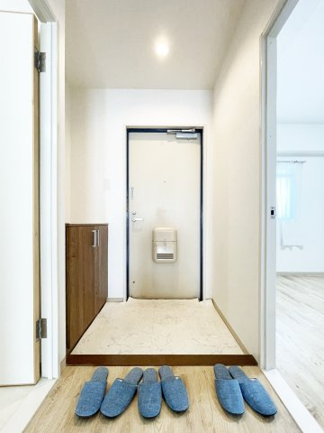 ラブリハイツ徳島の玄関