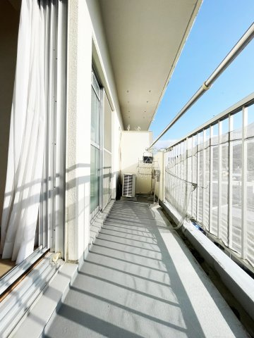 ラブリハイツ徳島のバルコニー