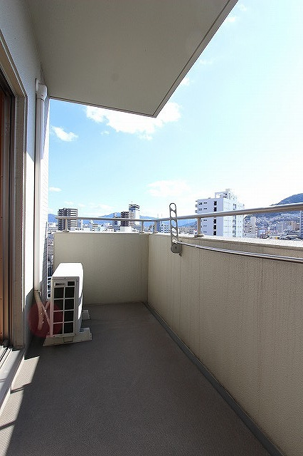 東雲パレスのバルコニー