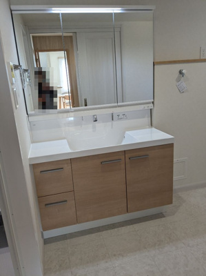 【洗面所】 | 前橋市三俣町新築住宅1号 | 3号洗面台