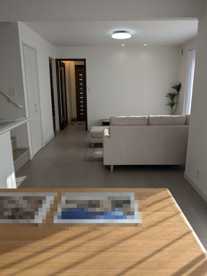 【居間・リビング】 | 前橋市三俣町新築住宅1号 | 1号リビングダイニング