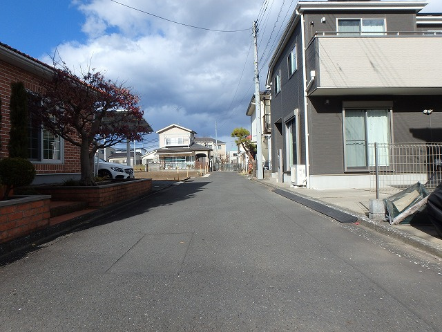 【前面道路含む現地写真】 | 弐分方町　建築条件なし　売地